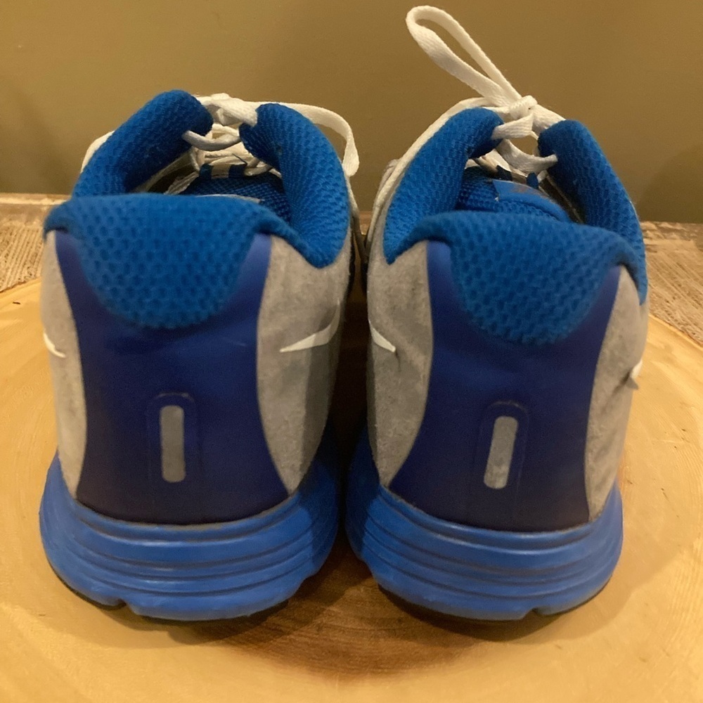 Nike Lunar Elite 2 Grey & Blue/white‎ 429784-10 MENS 10.5 - Picture 9 of 13